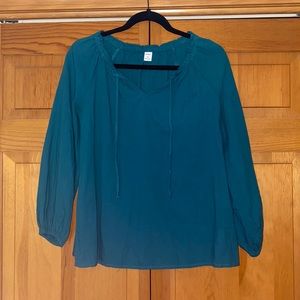 Old Navy Teal Blouse